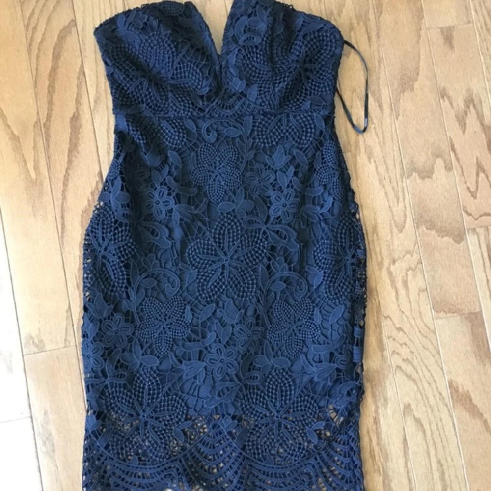 midi lace dress
